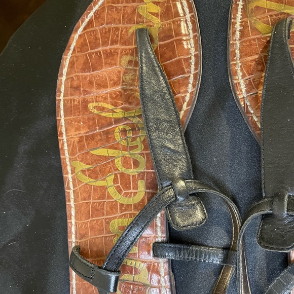 Sam Edelman GIGI Black Sandal 8M / 39 - Picture 4 of 4